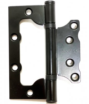 Петли без врезки Vantage 125х75х2,5 В2-BL (черный)